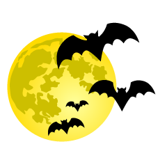 Full Moon and Bats