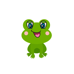 Cute Frog Laughing