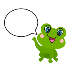 Cute Frog Speaking
