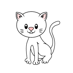 Gatito blanco