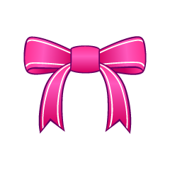 Pink Bow Clip Art Free Png Image Illustoon