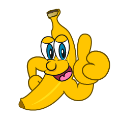 Thumbs up Banana
