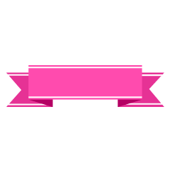 Pink Banner Ribbon