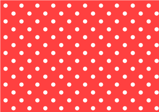 White Polka Dot Red