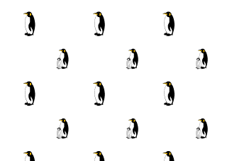 Fondo De Pantalla De Patrón De Pingüino