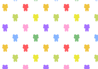 Fondo de pantalla de rana colorida