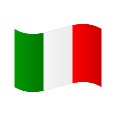Swinging Italy Flag