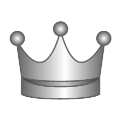 Simple Silver Crown
