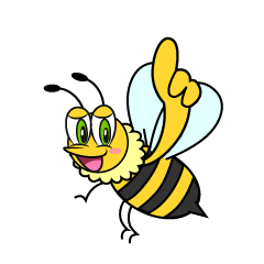 Pointing Bee