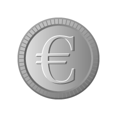 Moneda de plata euro