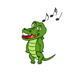 Singing Crocodile