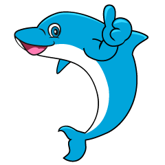 Thumbs up Dolphin