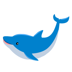 Delfín con sonrisa