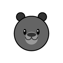 Simple Bear Face