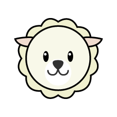 Simple Sheep Face