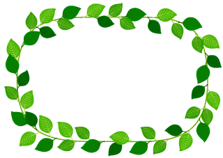 Green Leaves Circle