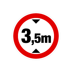 Height Limit Sign
