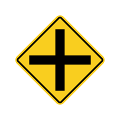 Intersection Warning Sign