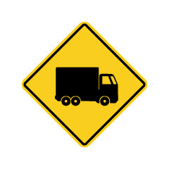 Truck Warning Sign