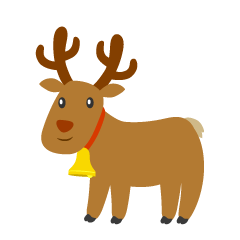 Reindeer with Bell