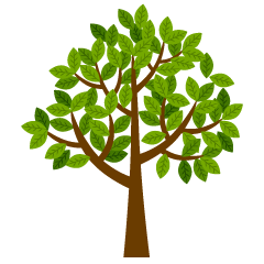 Simple Apple Tree Clip Art Free Png Image Illustoon