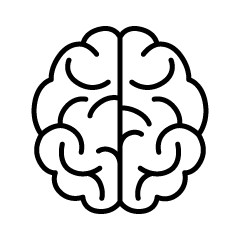 Brain Top Symbol