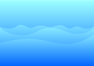Light Blue Wave Background