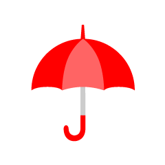 Cute Red Umbrella