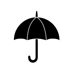 Cute Umbrella Symbol