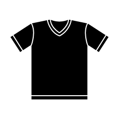 Black V-Neck Shirt