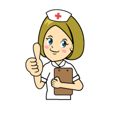 Nurse Thumbs up