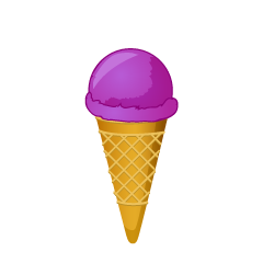 Purple Ice Cream
