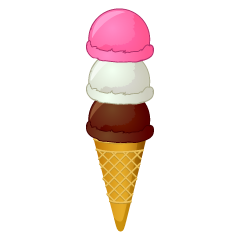 Three Colors Ice Cream