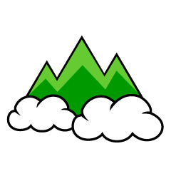 Mountain and Cloud