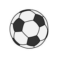 Black and White Soccer Ball