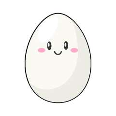 Cute Egg Character