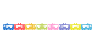 Colorful Train 6-Car