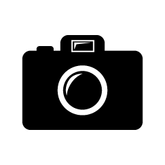 Camera Symbol Black and White