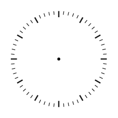 Clock Face only Scale
