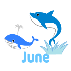 Dolphin and Whale June