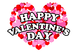 Full Heart Happy Valentine's Day