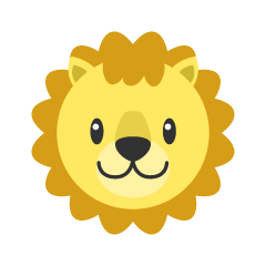 Cute Lion Face