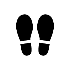 Shoes Footprint