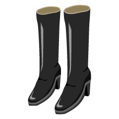 Black Long Boots