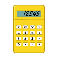 Yellow Calculator