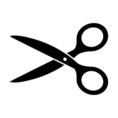 Cut Scissors Silhouette
