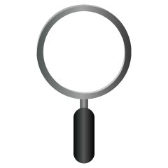 Magnifying glass (without lens)