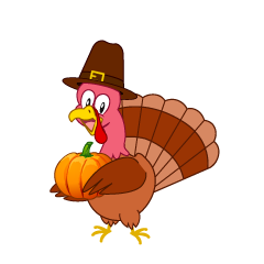 Thanksgiving Turkey with Pumpkin