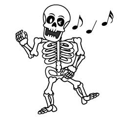 Singing Skeleton