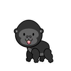 Cute Gorilla
